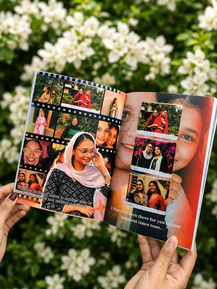Real customized photo magazine from Shancreation.lk